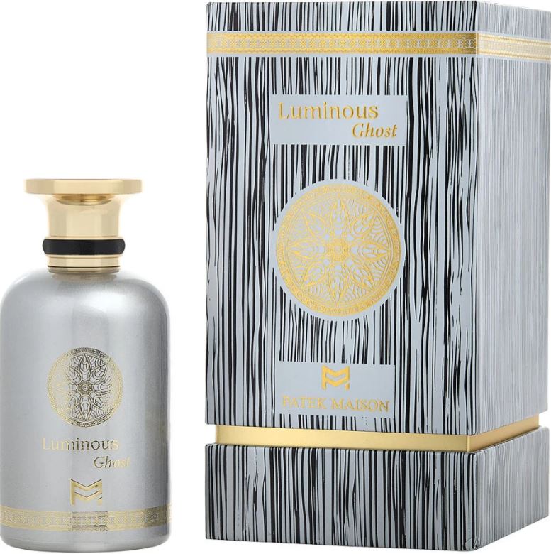 Patek Maison Luminous Ghost EDP fragrance bottle