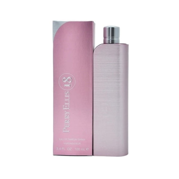 Perry Ellis 18 EDP fragrance bottle