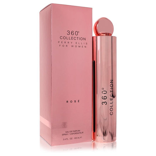 Perry Ellis 360 Collection Rose EDP fragrance bottle