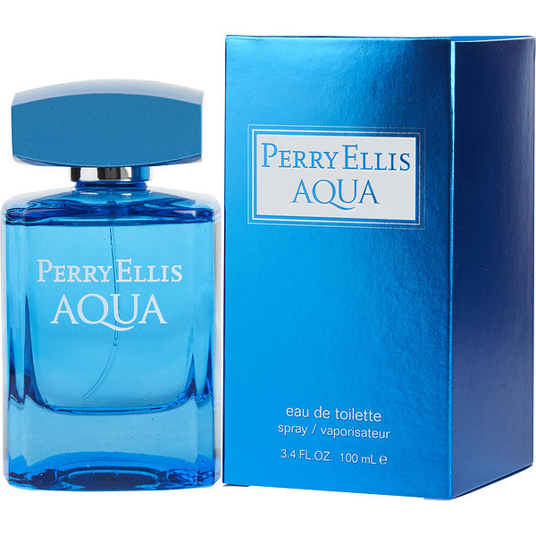 Perry Ellis Aqua EDT fragrance bottle