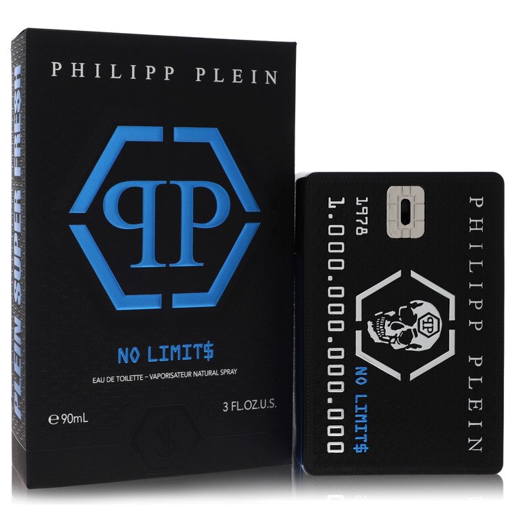 Philipp Plein No Limits Super Fresh EDT fragrance bottle