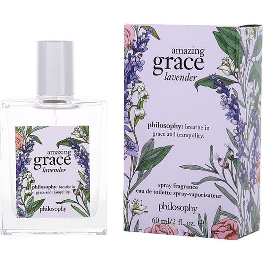 Philosophy Amazing Grace Lavender EDT fragrance bottle