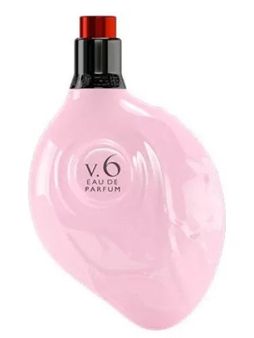 Pink Heart V 6 EDP fragrance bottle