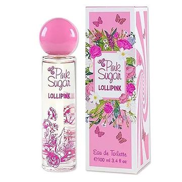 Pink Sugar Lollipink EDT fragrance bottle