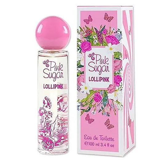 Pink Sugar Lollipink EDT fragrance bottle