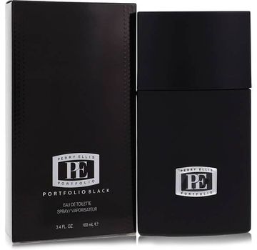 Portfolio Black EDT fragrance bottle