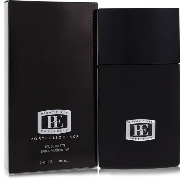 Portfolio Black EDT fragrance bottle