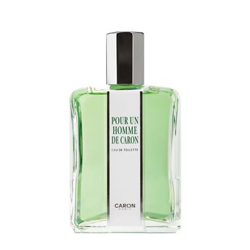 Pour Un Homme De Caron Splash EDT fragrance bottle