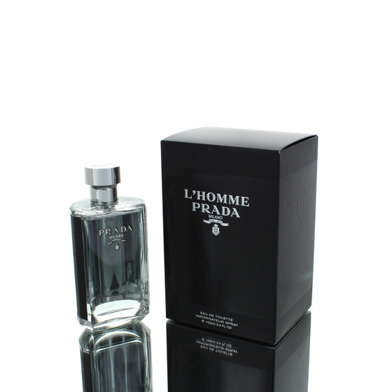 Prada L'homme EDT fragrance bottle