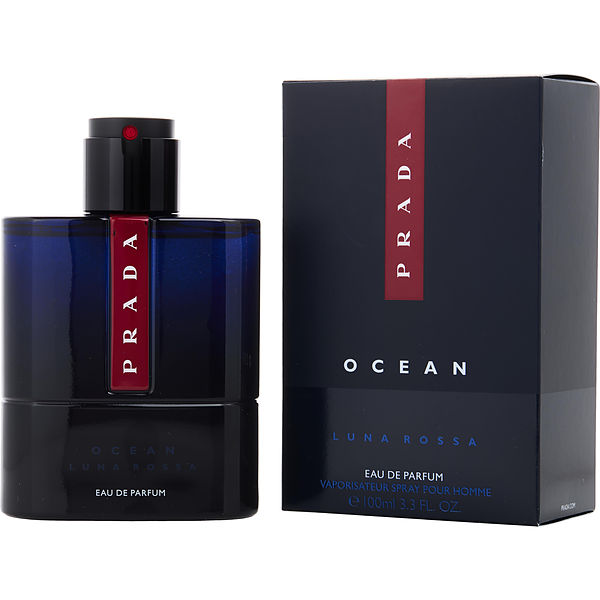 Prada Luna Rossa Ocean EDP fragrance bottle