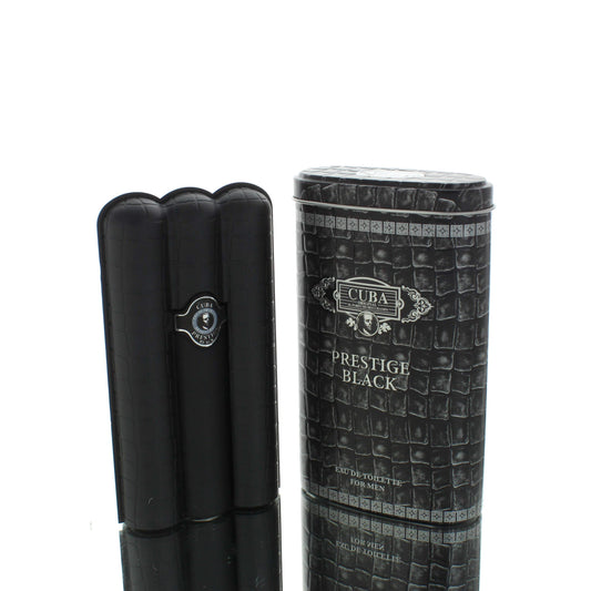 Prestige Black EDT fragrance bottle