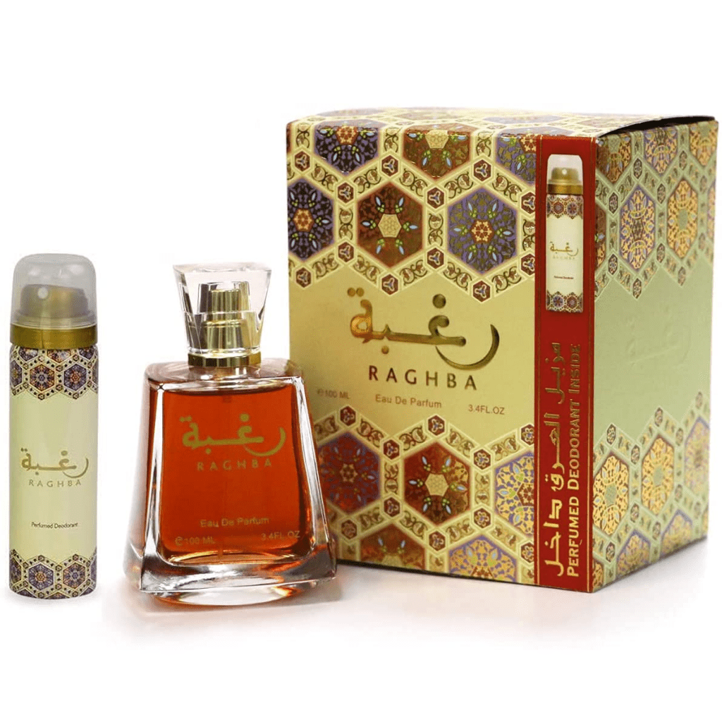 Raghba EDP fragrance bottle