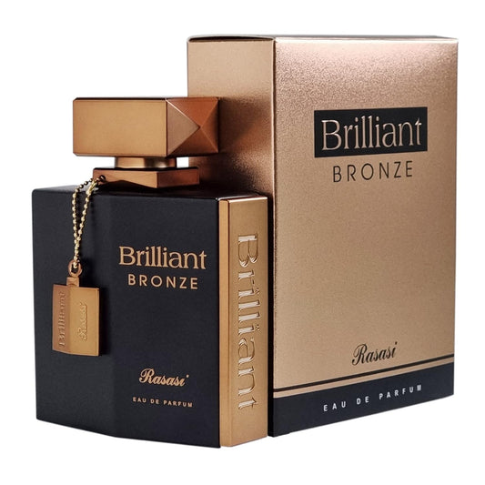 Rasasi Brilliant Bronze EDP fragrance bottle
