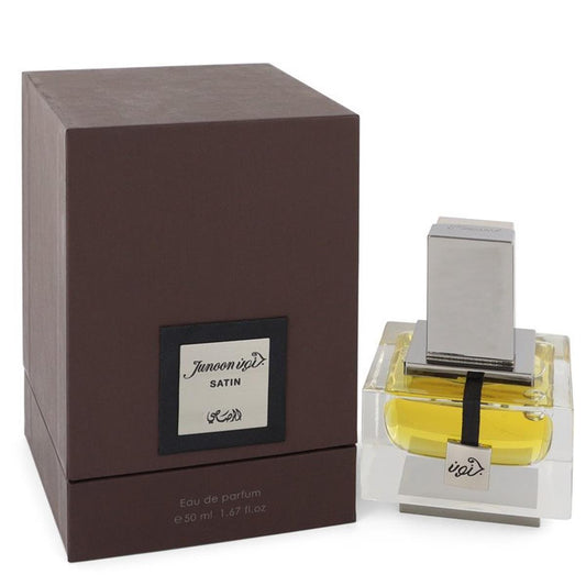 Rasasi Junoon Satin Pour Femme EDP fragrance bottle