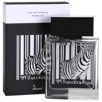 Rasasi Rumz Al Rasasi 9325 Pour Lui EDP fragrance bottle