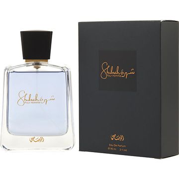 Rasasi Shuhrah Pour Homme Eau de Parfum fragrance bottle