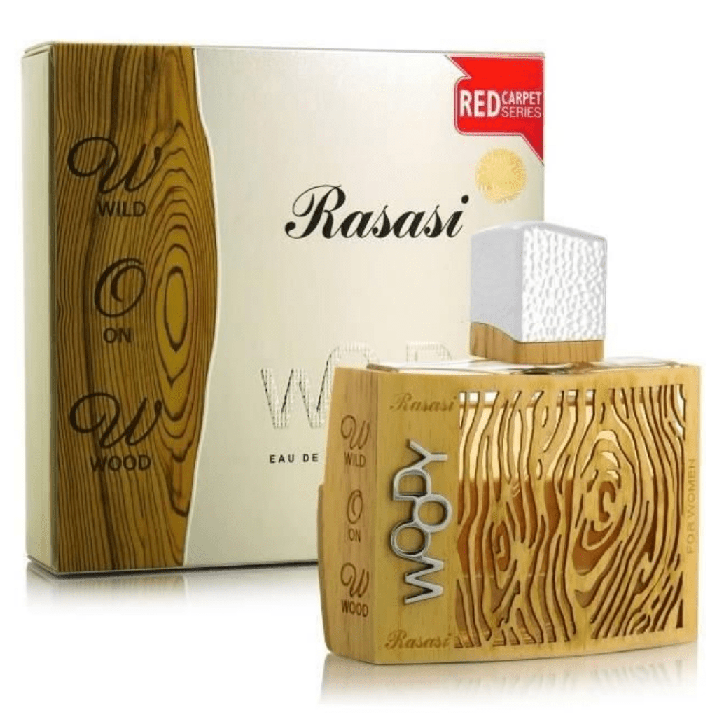 Rasasi Woody EDP fragrance bottle