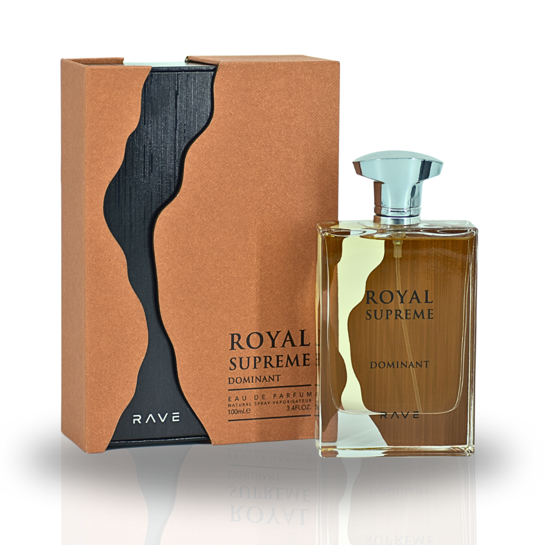 Rave Royal Supreme Dominant EDP fragrance bottle