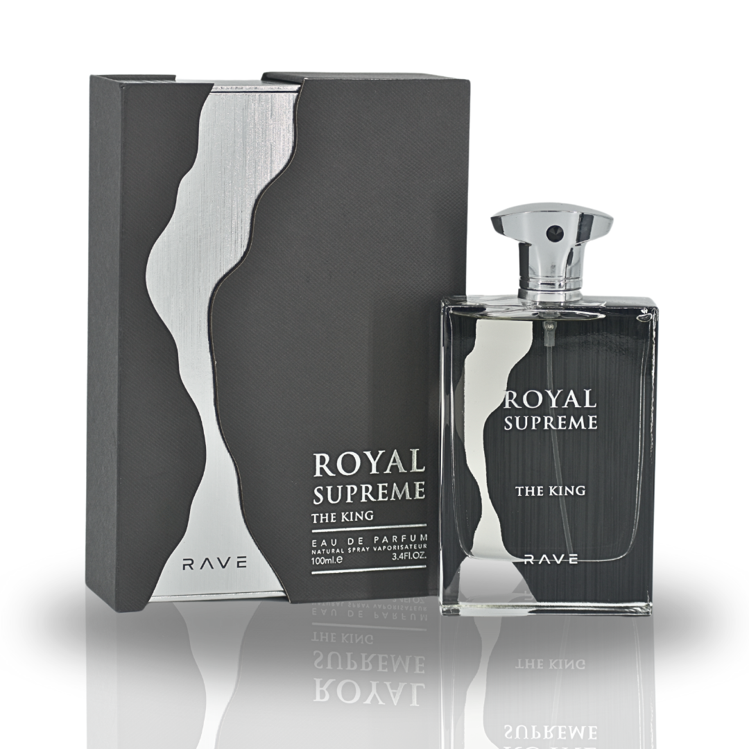 Rave Royal Supreme The King EDP fragrance bottle