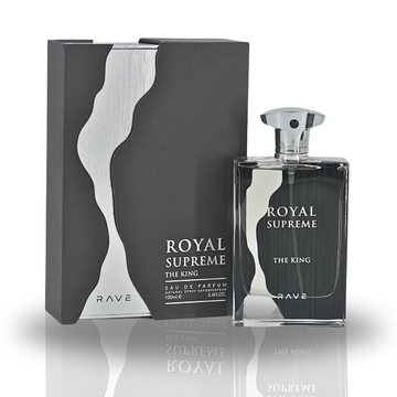 Rave Royal Supreme The King EDP fragrance bottle