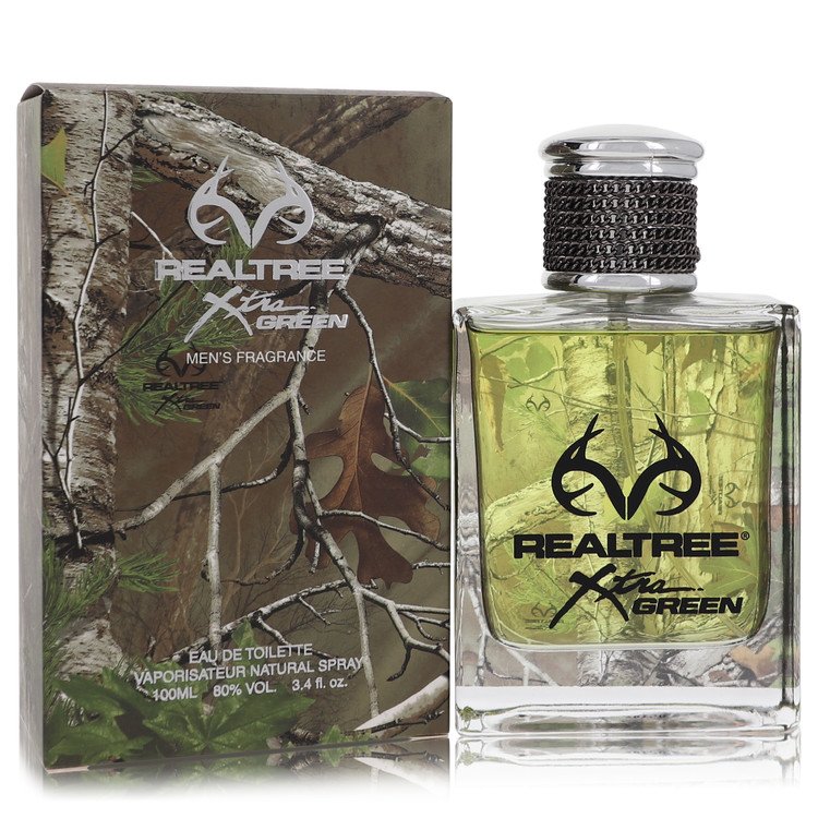 Realtree Xtra Green EDT fragrance bottle
