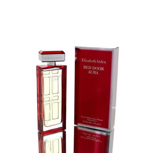Red Door Aura EDT fragrance bottle