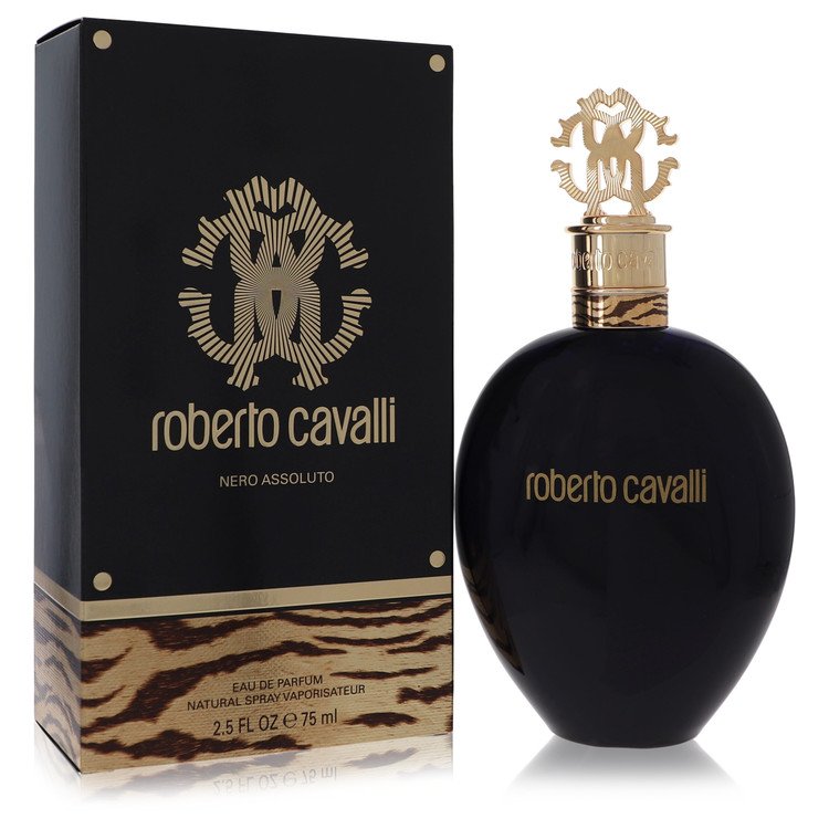 Roberto Cavalli Nero Assoluto EDP fragrance bottle