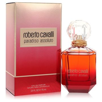 Roberto Cavalli Paradiso Assoluto EDP fragrance bottle
