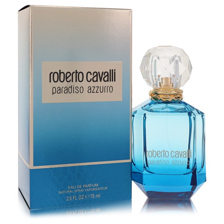 Roberto Cavalli Paradiso Azzurro EDP fragrance bottle