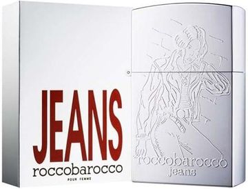 Rocco Barocco Jeans EDP fragrance bottle