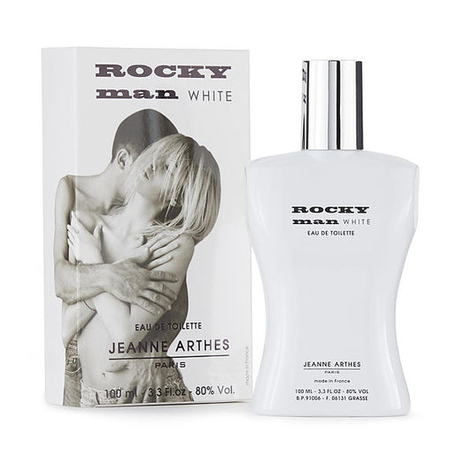 Rocky Man White EDT fragrance bottle