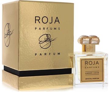 Roja Amber Aoud Crystal PARFUM fragrance bottle