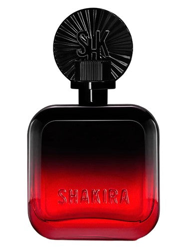 Shakira Rojo Elixir fragrance bottle