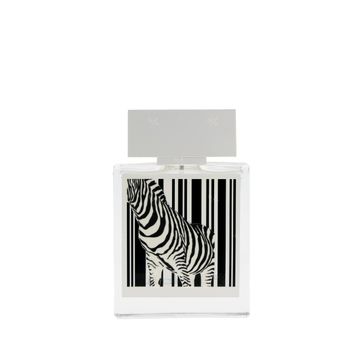 Rumz Al Rasasi Zebra Pour Elle 9325 EDP fragrance bottle