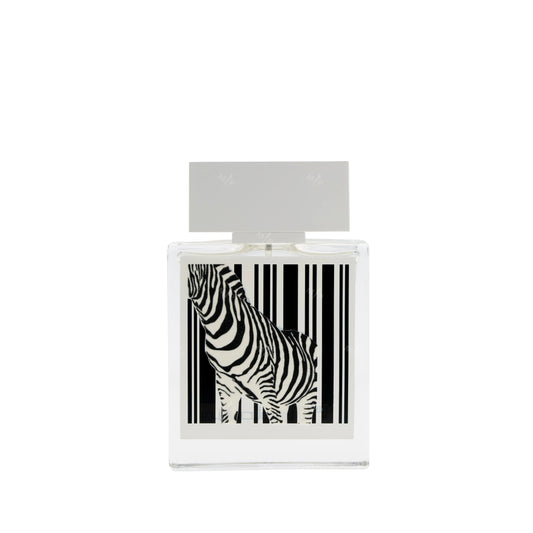 Rumz Al Rasasi Zebra Pour Elle 9325 EDP fragrance bottle
