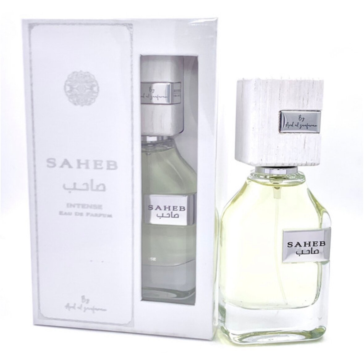 Saheb Intense EDP fragrance bottle
