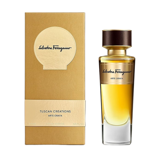 Salvatore Ferragamo Arte Orafa EDP fragrance bottle