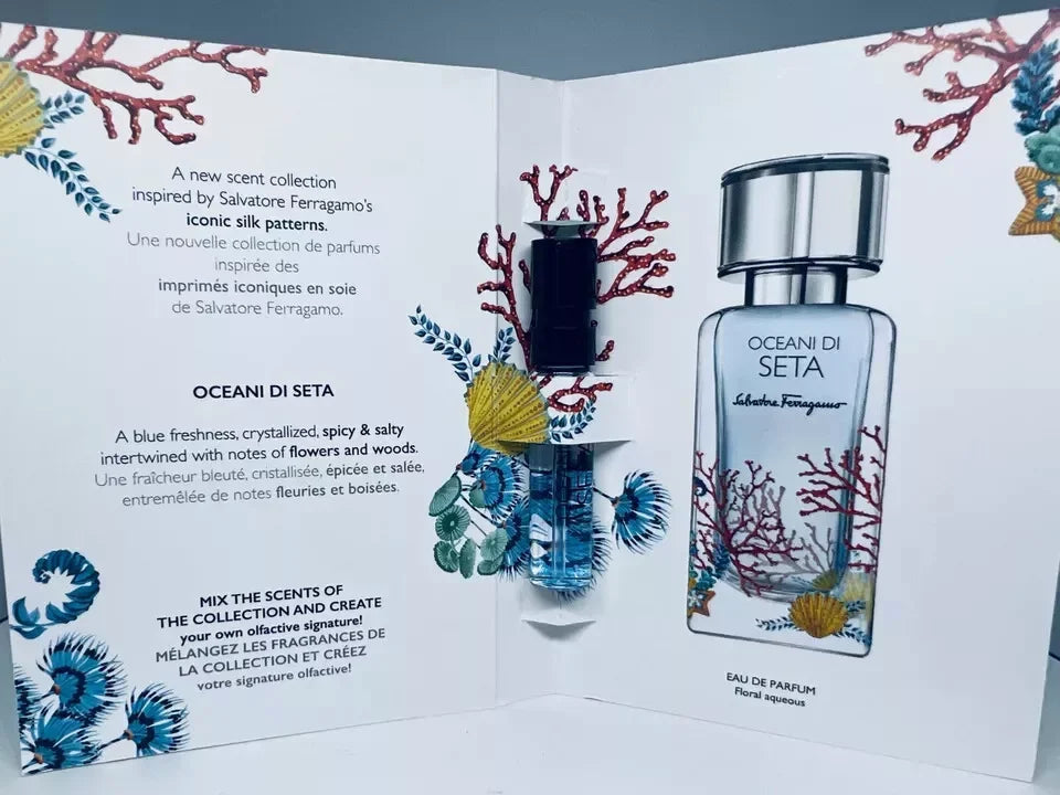 Salvatore Ferragamo Oceani Di Seta EDP fragrance bottle