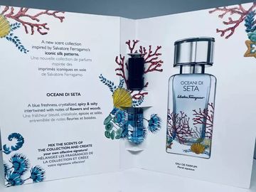 Salvatore Ferragamo Oceani Di Seta EDP fragrance bottle