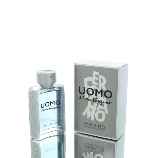 Salvatore Ferragamo Uomo Casual Life EDT fragrance bottle