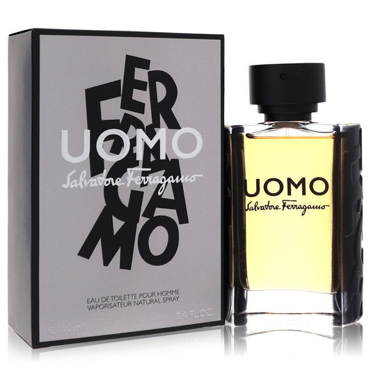 Salvatore Ferragamo Uomo EDT fragrance bottle