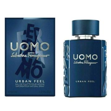 Salvatore Ferragamo Uomo Urban Feel EDT fragrance bottle