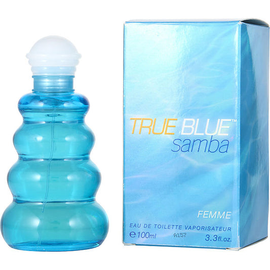 Samba True Blue EDT fragrance bottle