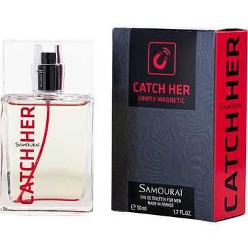 Samourai Catch Her EDT fragrance bottle