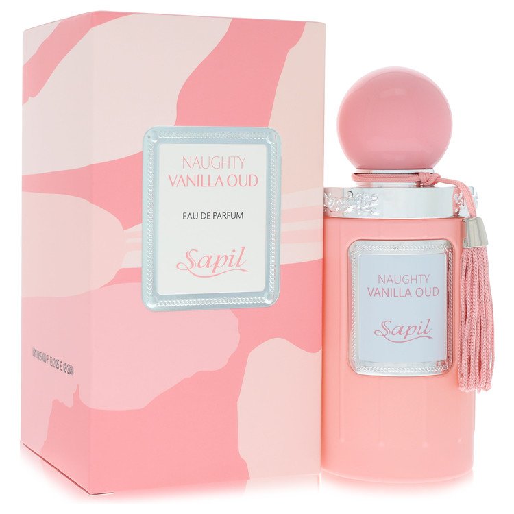 Sapil Naughty Vanilla Oud EDP fragrance bottle