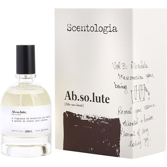 Scentologia Ab.so.lute. EDP fragrance bottle