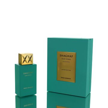 Shaghaf Oud Tonka EDP fragrance bottle
