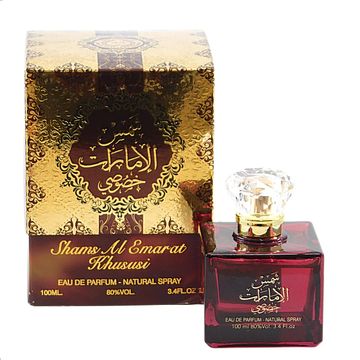 Shams Al Emarat Khususi EDP fragrance bottle