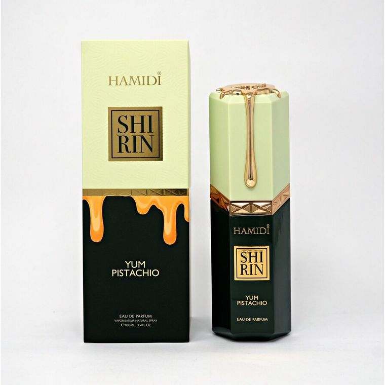 Shirin Yum Pistachio EDP fragrance bottle