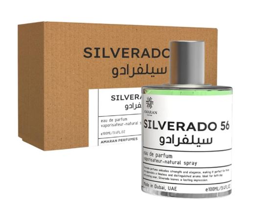 Silverado 56 EDP fragrance bottle